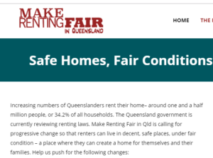 Renting in Qld