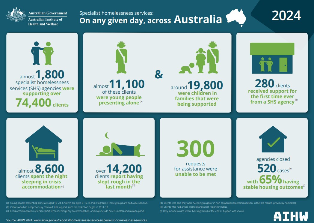 SHS infographic 2024 data