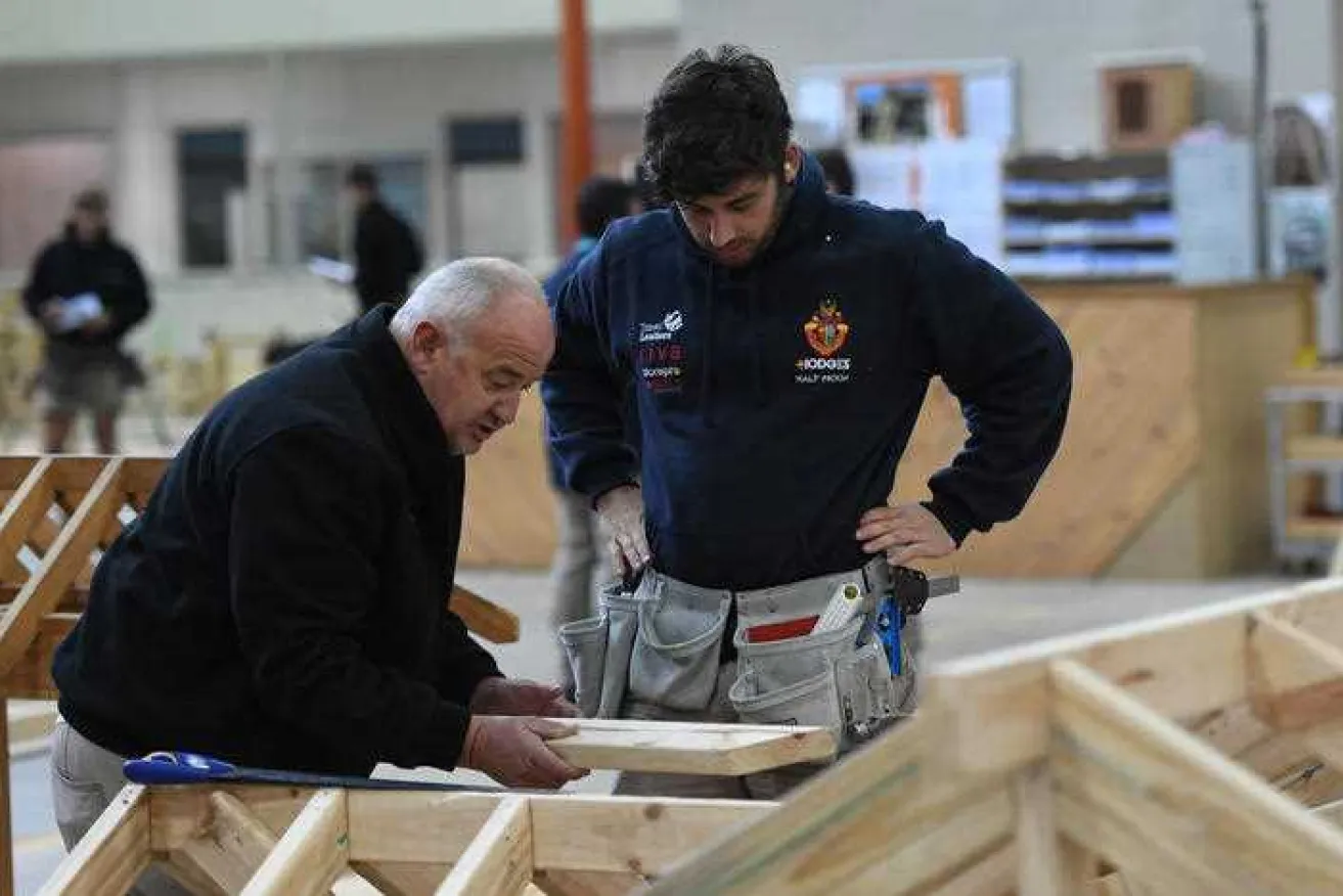 The prime minister will unveil increased allowances in a bid to keep apprentices in their trade. Photo AAP