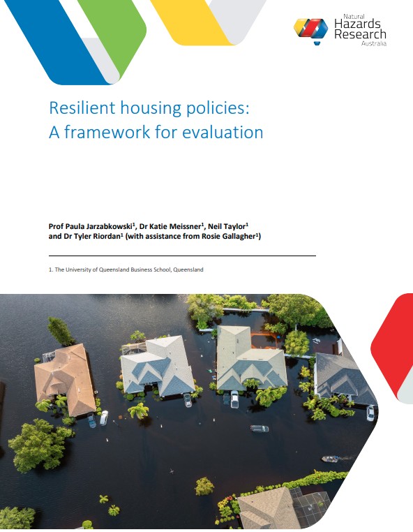 Resilient housing policies cover