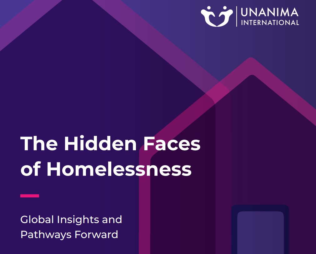 The hidden faces of homelessness, cover