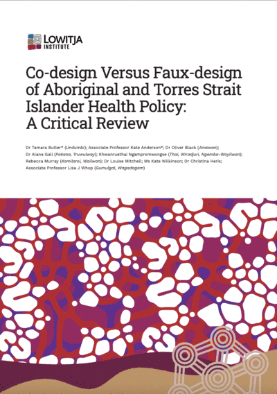 Co-design Versus Faux-design article cover