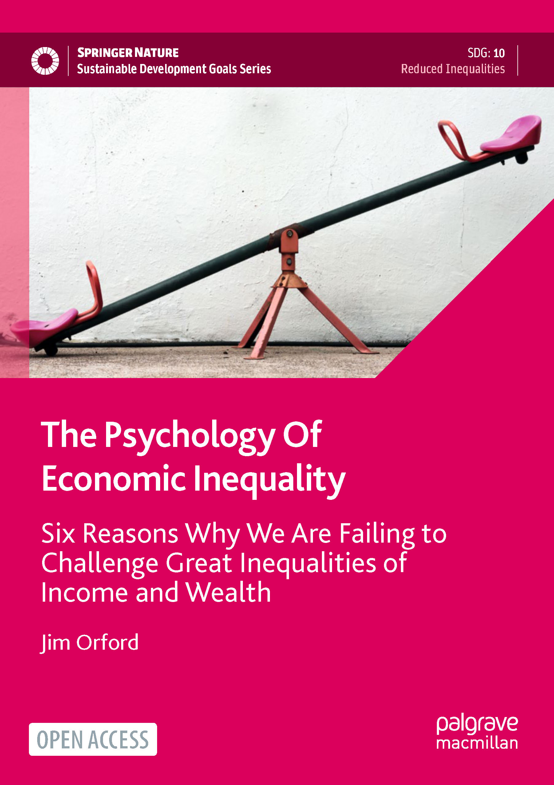 The psychology of economic inequality - book cover