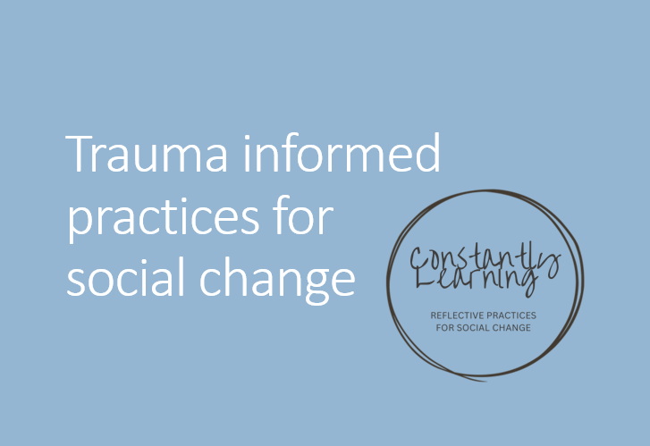 Logo: Trauma informed practices for social change