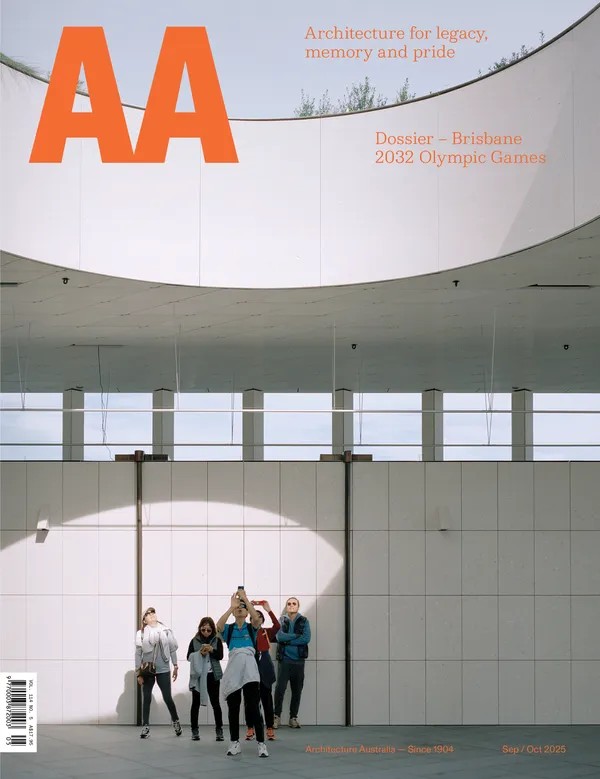 Architecture Australia September 2025 cover