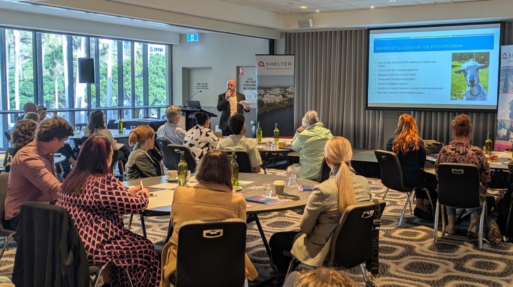 Cameron Thayer from Karakan presenting at the June 2025 Regional Representatives Forum