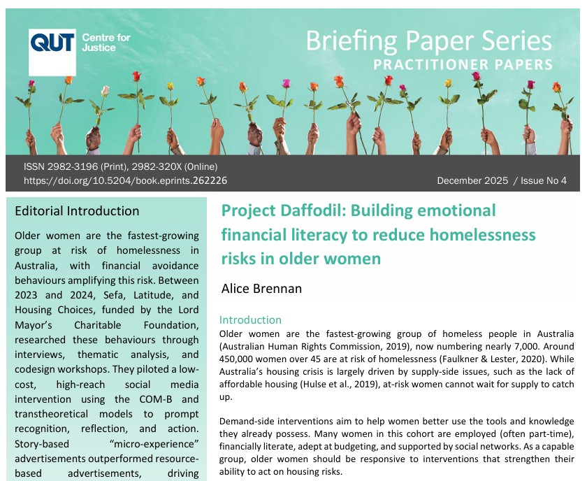 Project Daffodil Briefing Paper cover