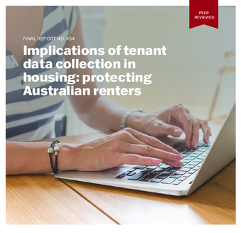 AHURI Report #454 cover