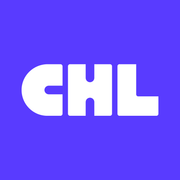 CHL logo. Purple background with white lettering.
